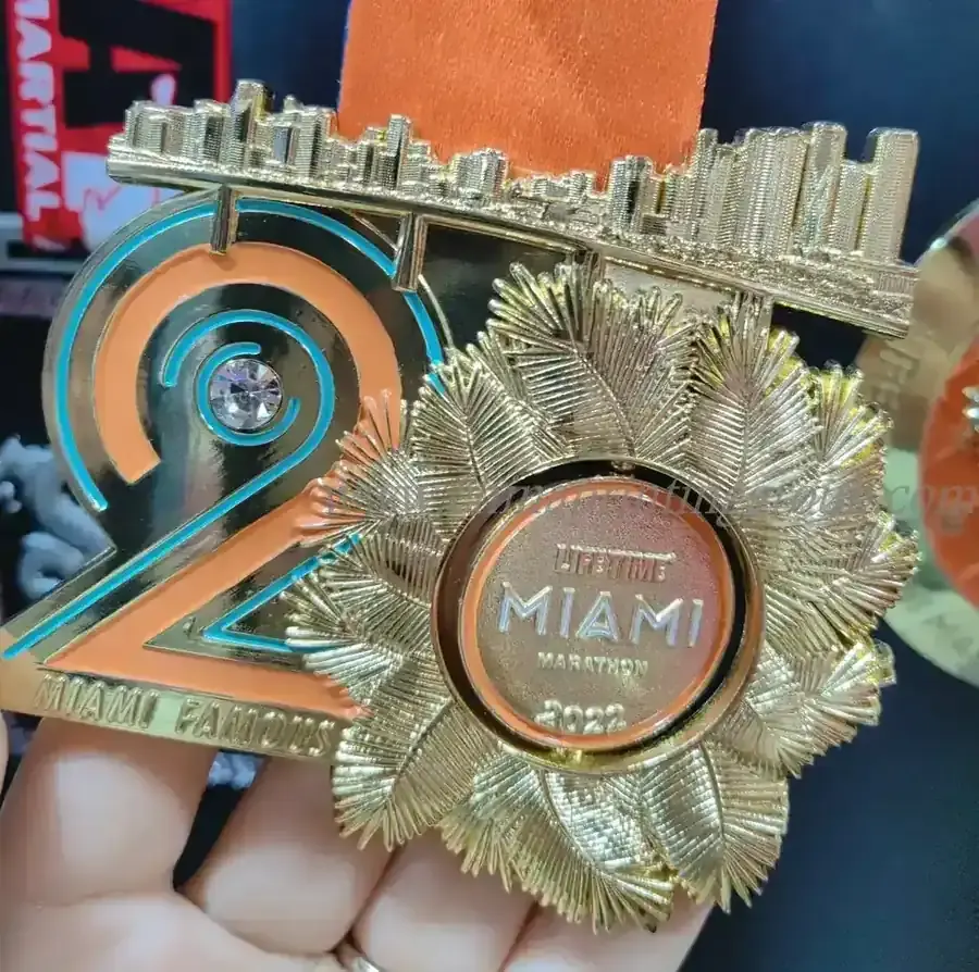 Custom Medals for Awards Perfect 3D Honor Activity