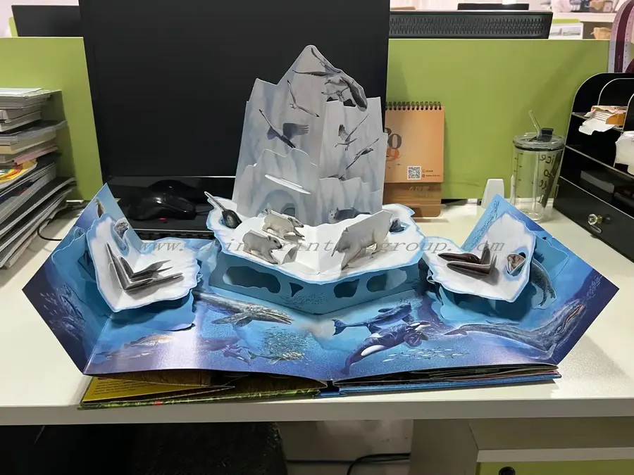 Pop Up Books For Kids 3D Fancy Paper Publishing