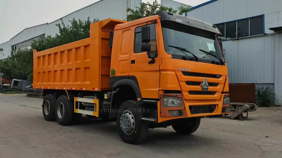 HOWO 371HP 10 Wheel 6x4 Used Dump Trucks
