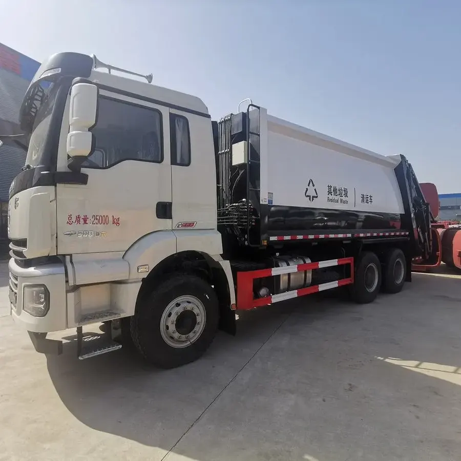 3 Ton 8 Tons China Waste Truck Container Garbage Truck
