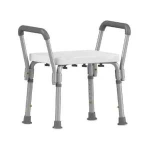 Bath Chair with Handrail