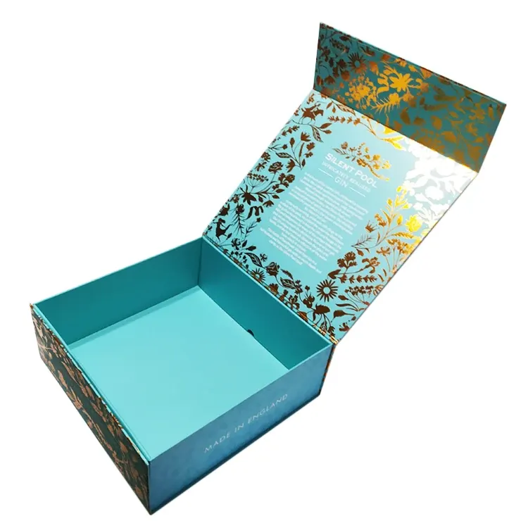 Foldable Gift Box With Magnetic Closure