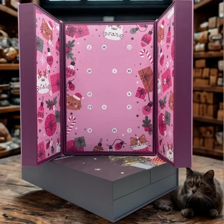 Advent Calendar Box for Food and Pet Treats