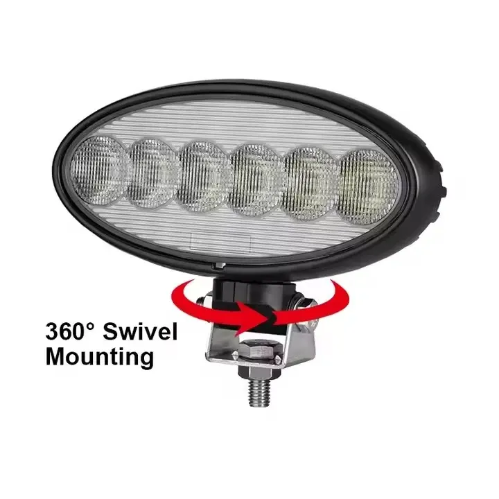 7inch 60W Oval LED work light tractor light John Deere ,Case IH,JCB
