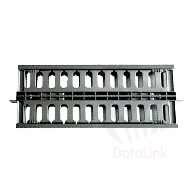 1U 12 Port Dual Sided Cable Management