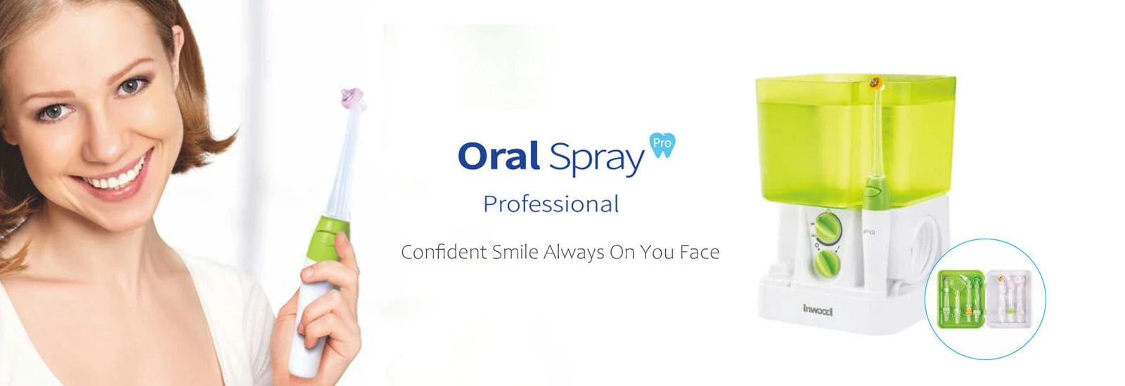 Electric toothbrush from the DELKO oral care range