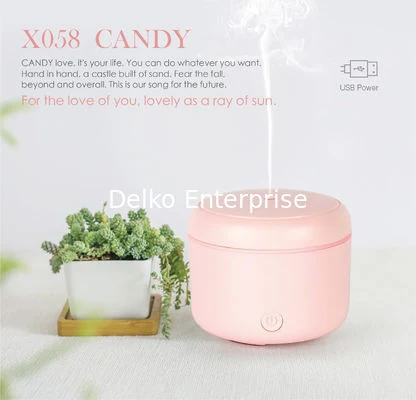 Flower-bud wood grain humidifier