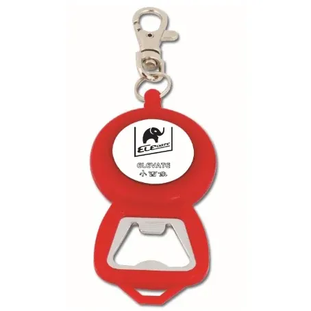 Oval Retractable Bottle Opener Reel 82 mm