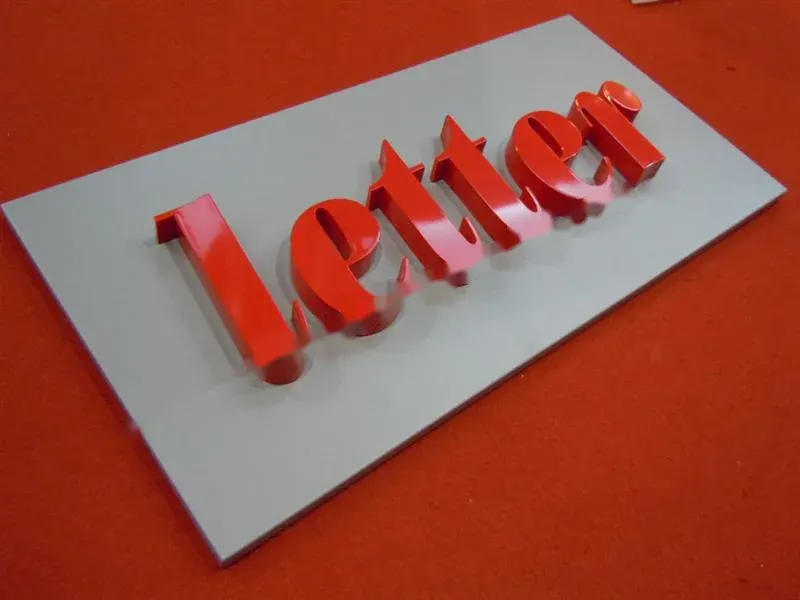 Aluminium Sign Letter #302