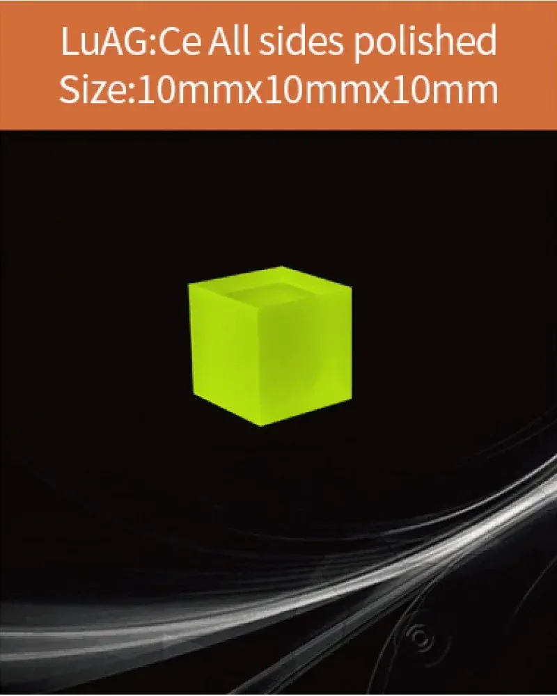 LuAG(Ce) scintillator 10x10x10mm