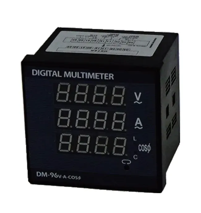 Voltmeter, Ammeter and Power Factor Meter