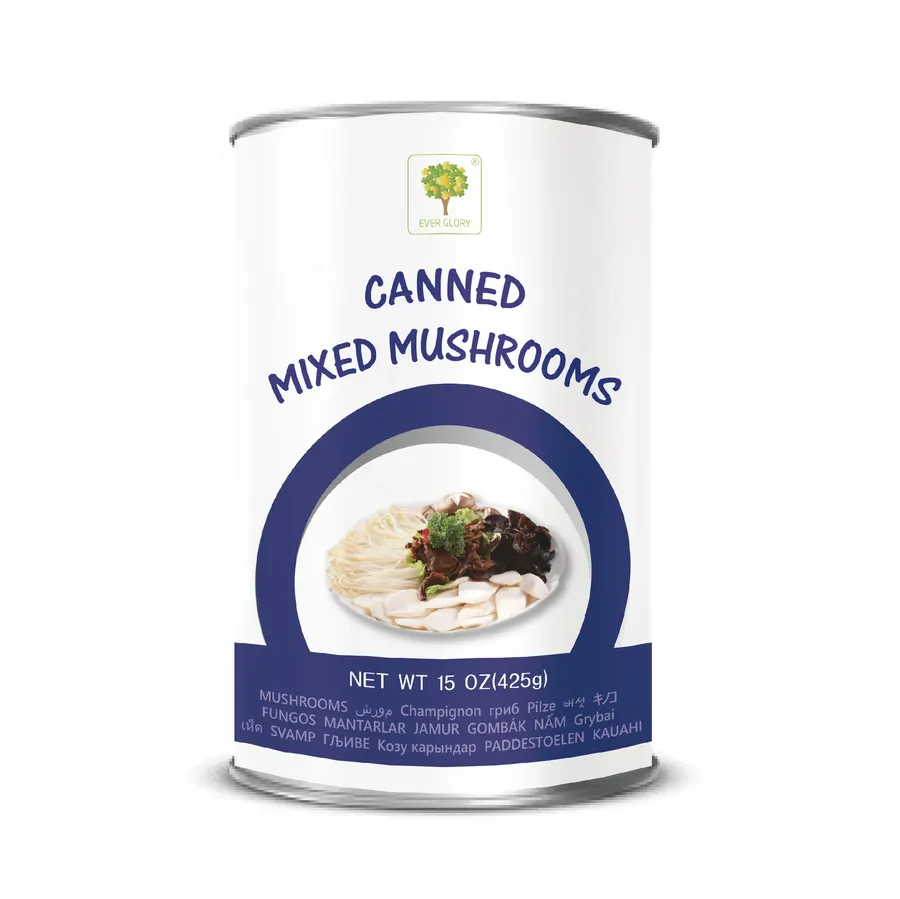 Canned Mixed Mushrooms