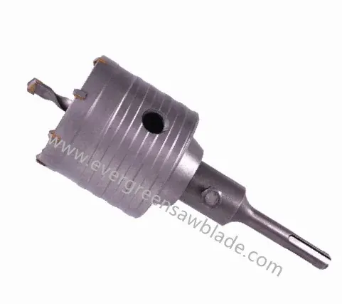 Evergreen Hollow Hammer Core Drill Bit