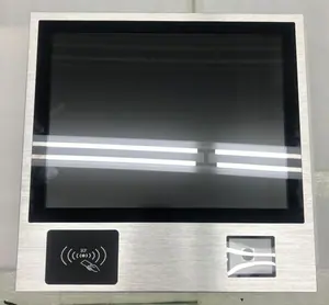 Panel PC con pantalla táctil de 15 pulgadas con escáner y lector RFID