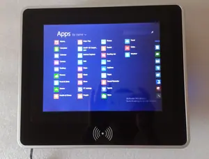 كمبيوتر لوحي بشاشة مسطحة 9.7 بوصة بدون مروحة مع قارئ RFID