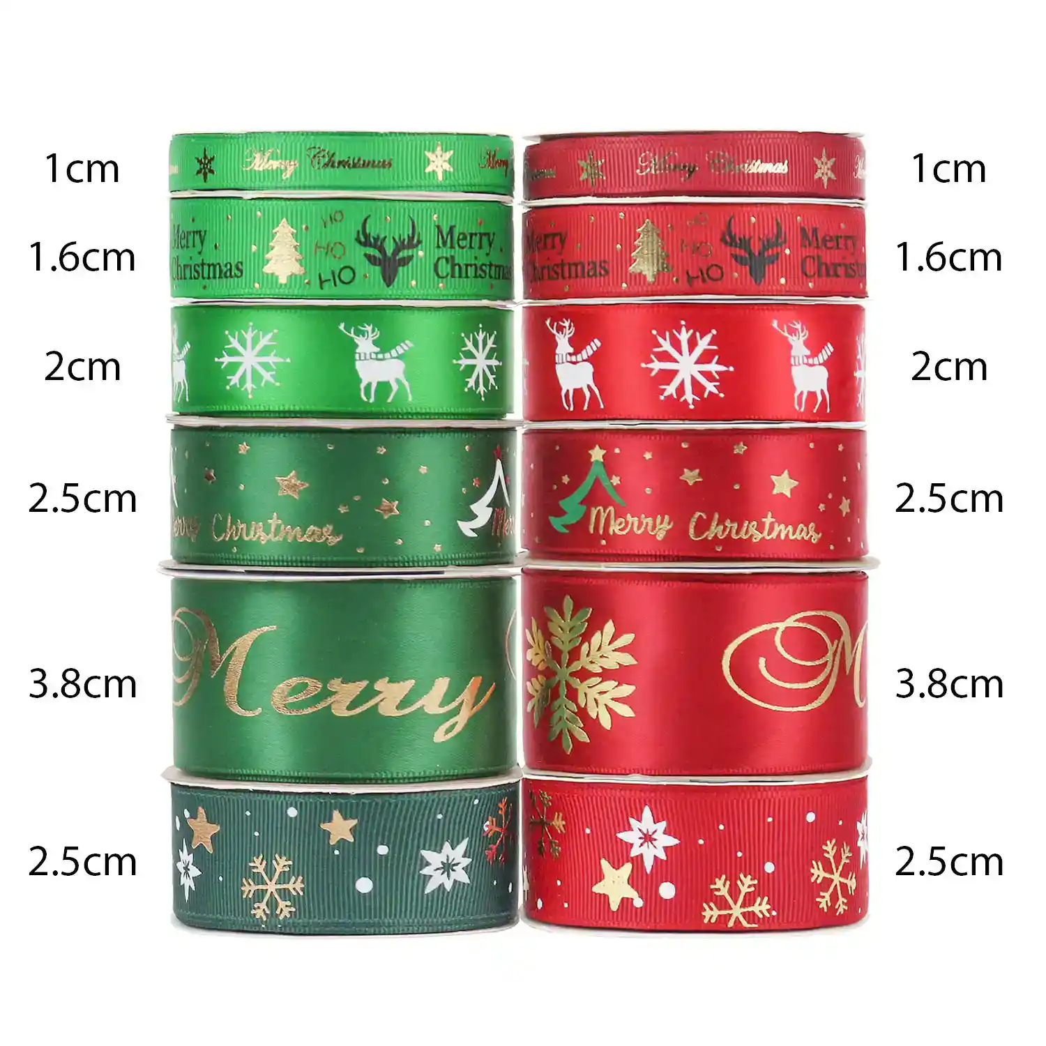 2022 Christmas Ribbon Tree Decoration with Gift Floral Packaging Polyester Ribbon 2 supplied by BY Boyuan