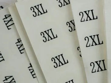 2CM Transparent Black Round Self-adhesive Size Sticker Label Number supplied by BY Boyuan