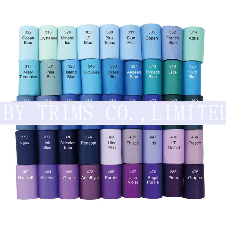 7.5cm Solid Color Ribbed Belt Satin Ribbon Bow Polyester supplied by BY Boyuan