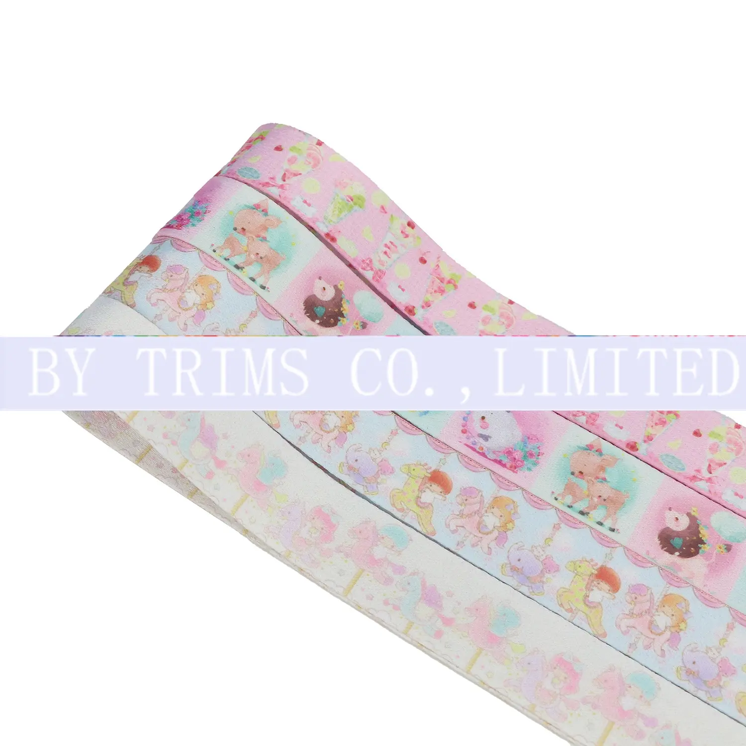 Ribbon with Heat Transfer Printing Gift Packing Handmade Bow supplied by BY Boyuan