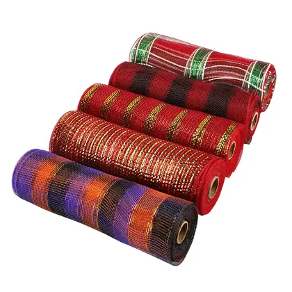 26cm Decorative Mesh Ribbon Festive Atmosphere Gift Box Packaging detail view 3