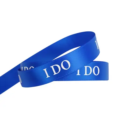 Personalized Ribbon Logo Making Thick Plate Thermosetting Bronzing Flower detail view 2