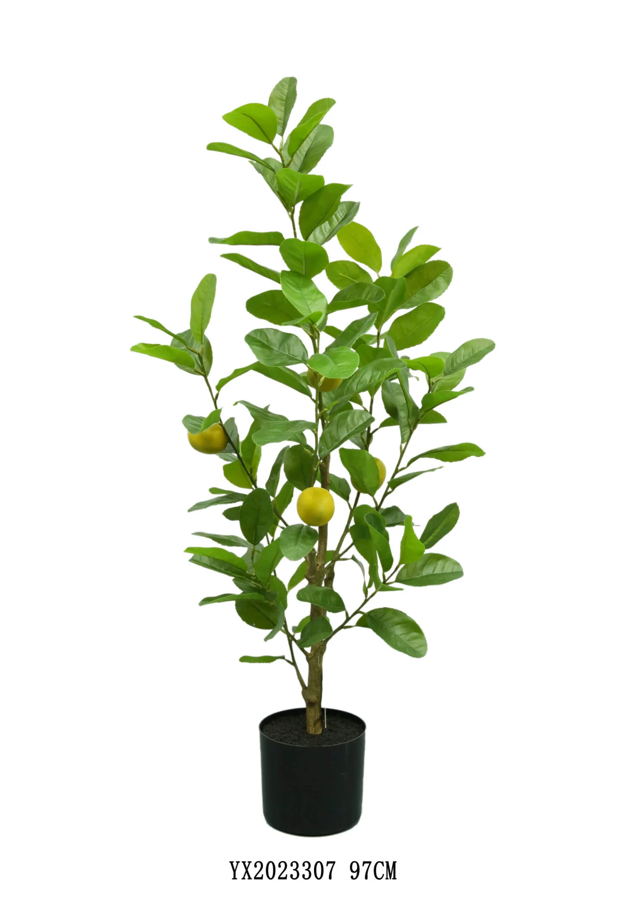98 Leaves 8 Fruits Lemon Tree 97 cm artificial tree made by MG TREE