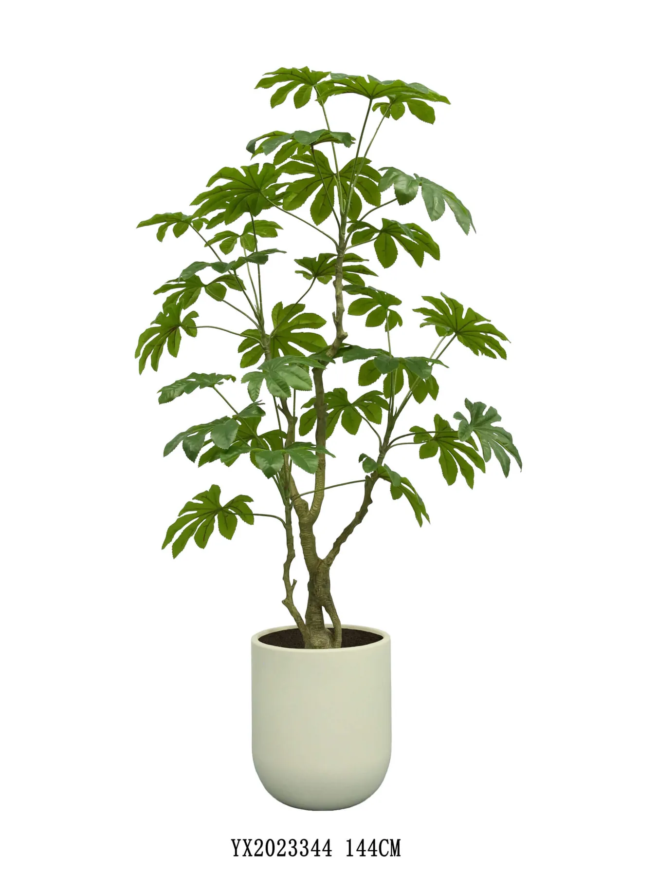 32 Leaves Eight Horn Ficus 144 cm artificial tree made by MG TREE