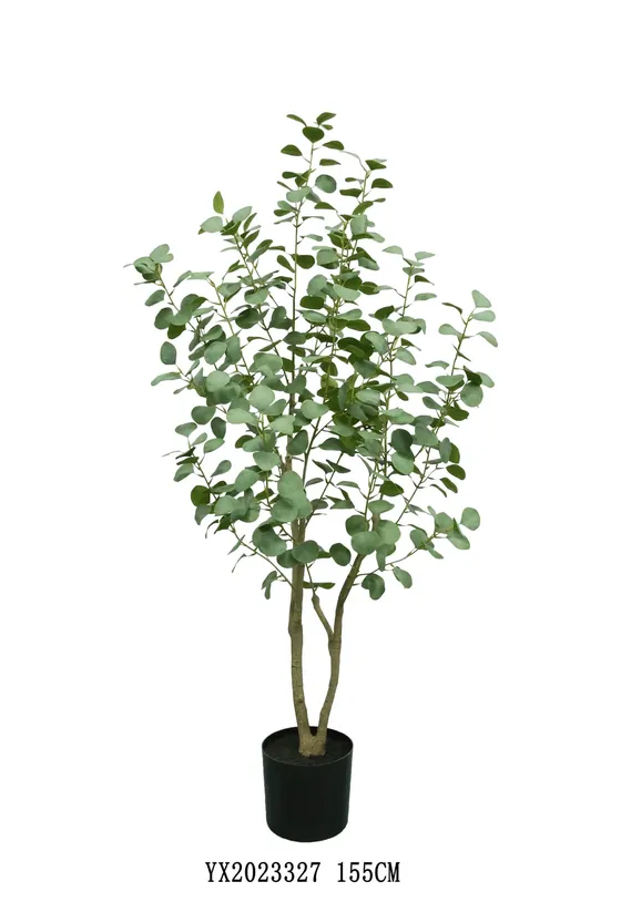 Árbol artificial de eucalipto de 155 cm.
