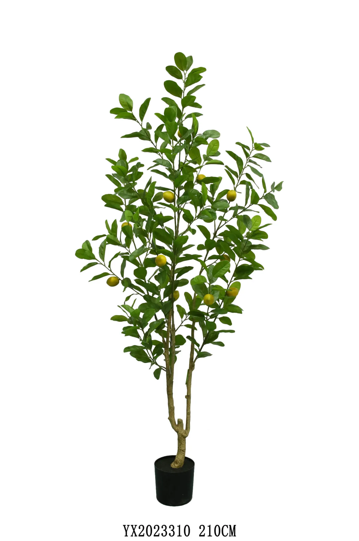 343 Leaves 11 Fruits Lemon Tree KD YX2023311 artificial tree made by MG TREE