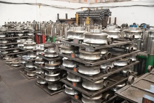 Produktionshalle für nahtlose Rohre