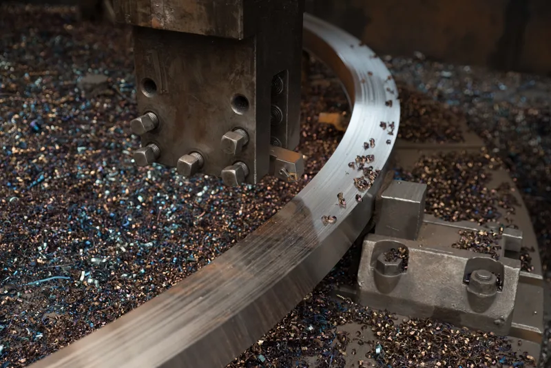 Tube plates after machining