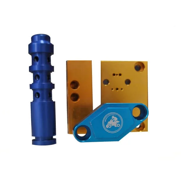 Machined optical component hardware