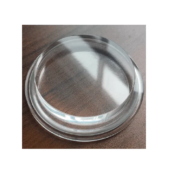 Clear acrylic machined part