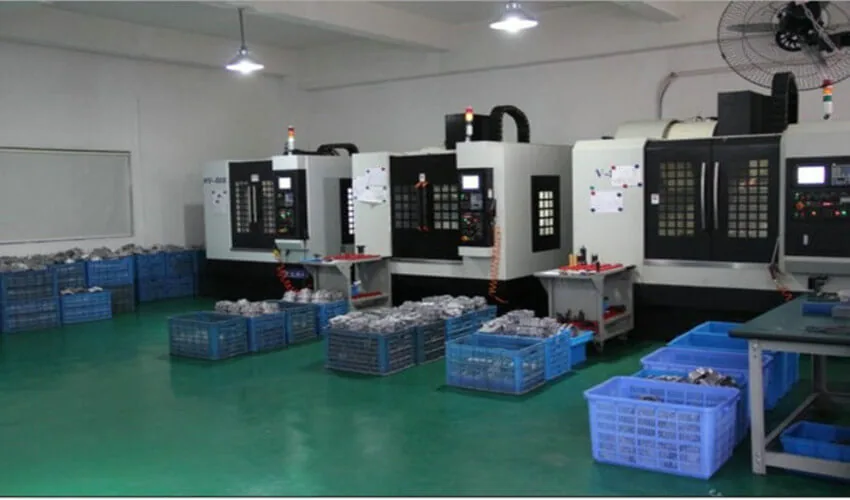 FD Machinery machine shop floor in Wuxi China