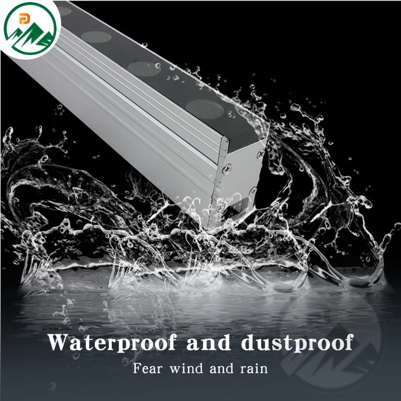 18W new design LED linear light with aluminium body and tempered glass lens