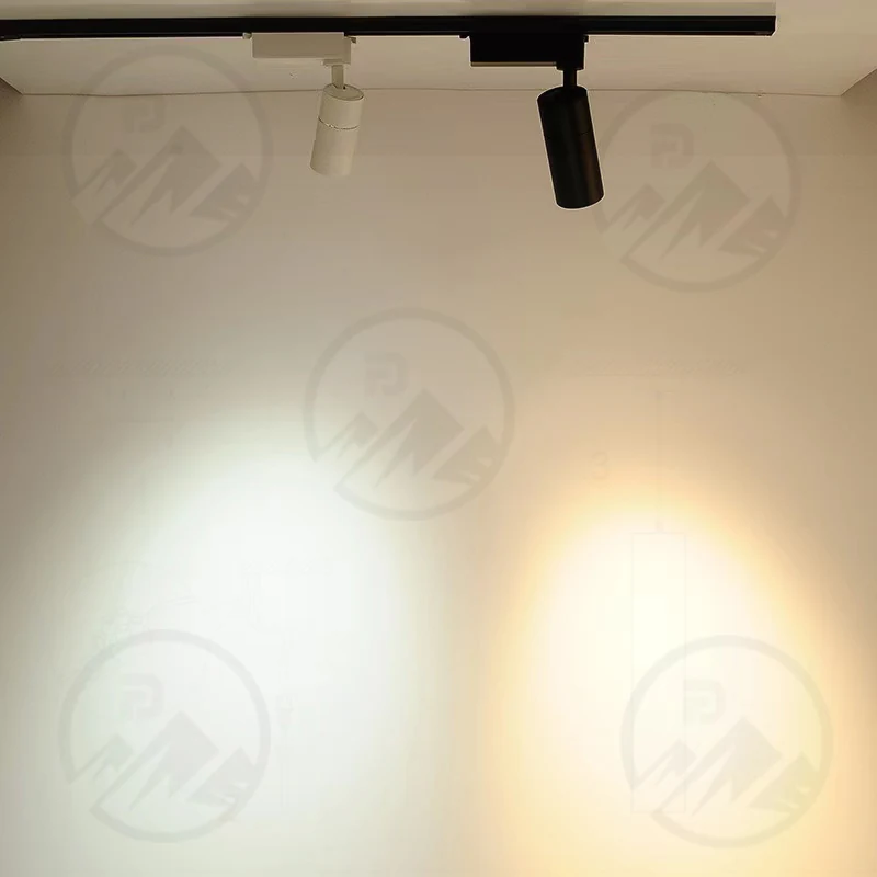 Compact D50*H100*L150mm LED down light with integrated driver