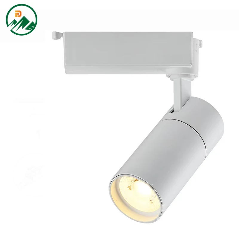 LED down light mounted on a commercial office ceiling