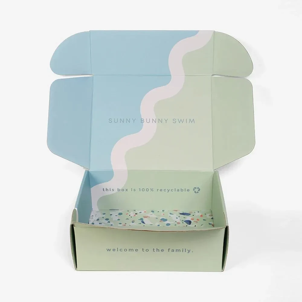 Chic Corrugated Paper Box for Stylish Shoe Shipping 4 detail view