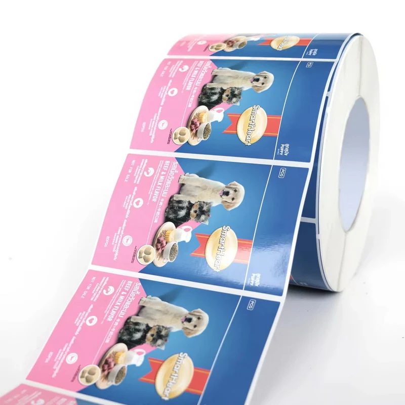 Custom Adhesive Sticker Rolls - Labels Printing Factory 5 detail view