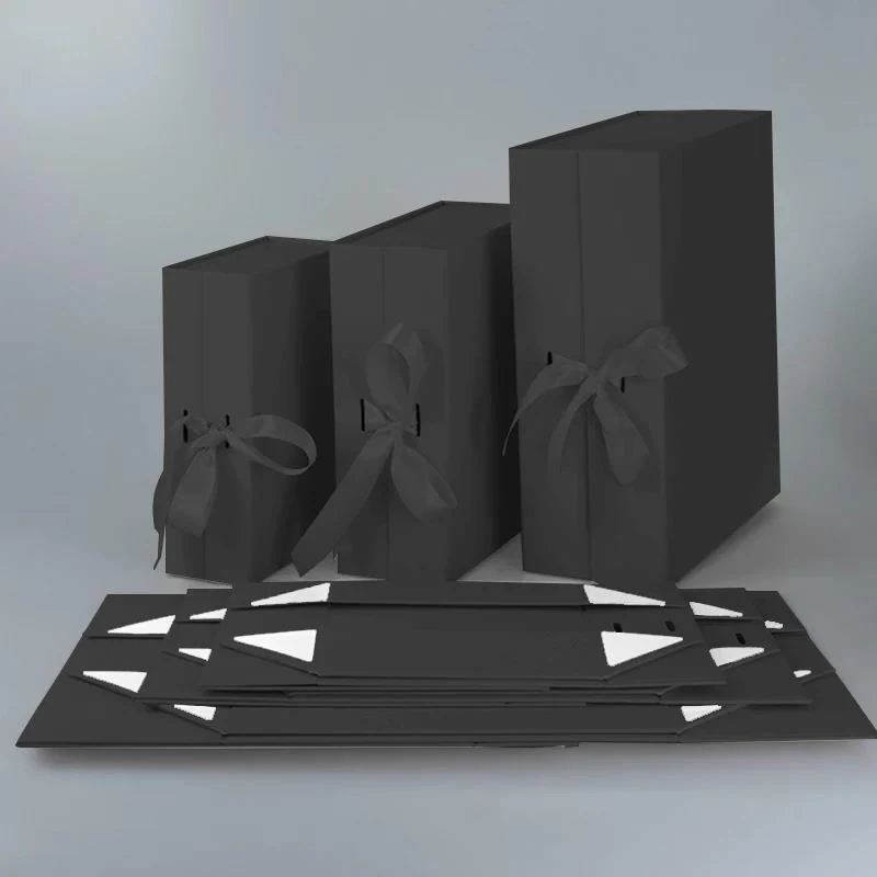 Custom Large Magnetic Folding Rigid Cardboard Gift Box 7