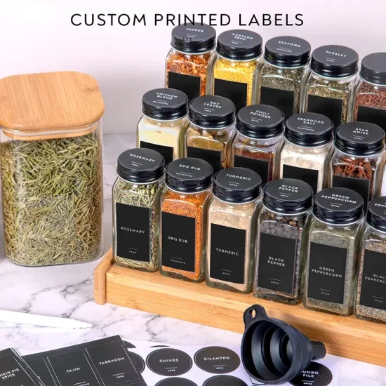 Custom Printed Cosmetic Bottle Labels - Self-Adhesive Stickers - custom paper packaging by FISON