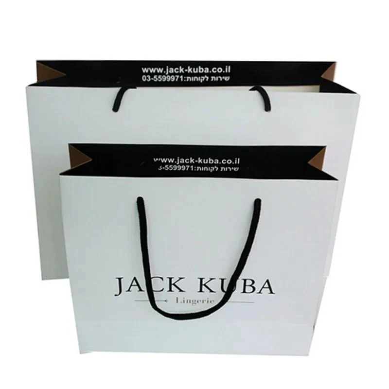 Custom Printed Laminated Gift Bags with Your Logo - 500 MOQ 4 detail view