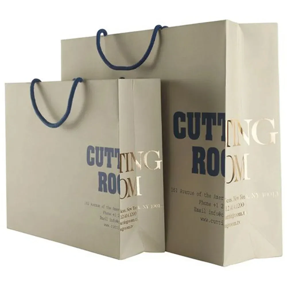 Custom Printed Laminated Gift Bags with Your Logo - 500 MOQ 3