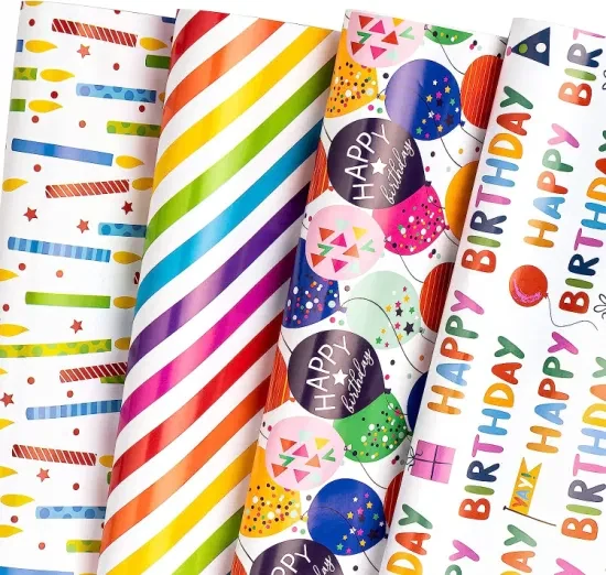 Custom Printed Logo Tissue Wrapping Paper for Clothing & Shoes