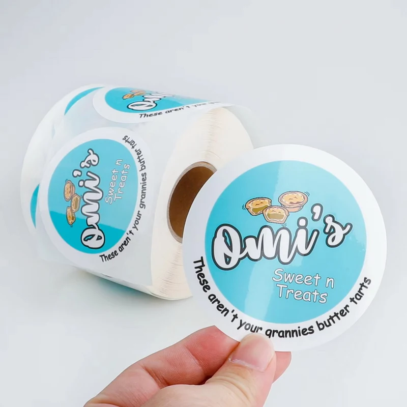 Custom Self-Adhesive Labeling Stickers for Versatile Solutions 3 detail view