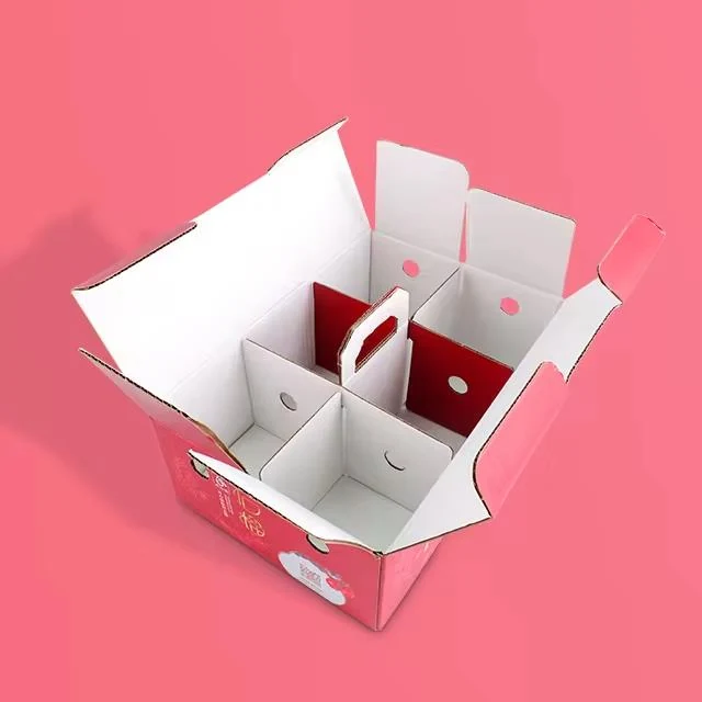 Custom Waterproof Corrugated Gift Boxes for Fruits & Veggies 3