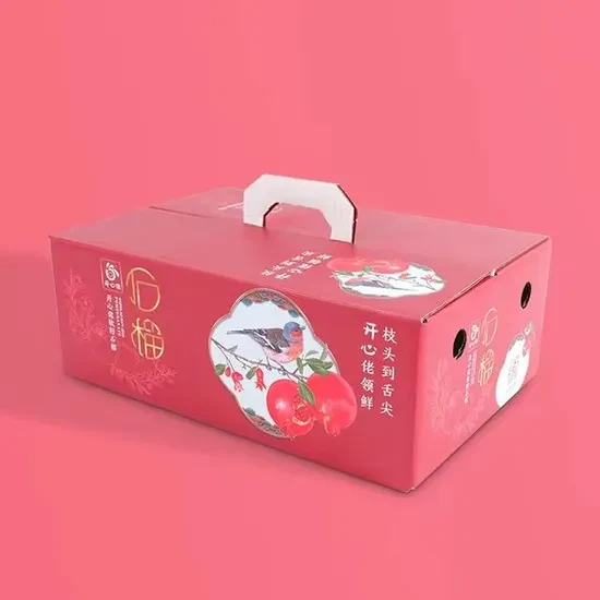 Custom Waterproof Corrugated Gift Boxes for Fruits & Veggies - custom paper packaging by FISON