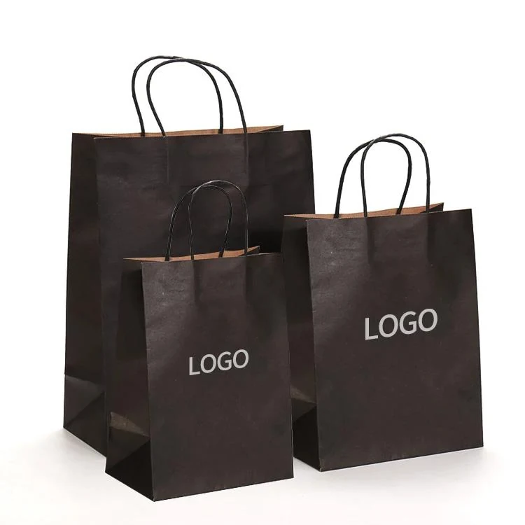 Customizable Recyclable Kraft Paper Bags with Flexo Printing 7