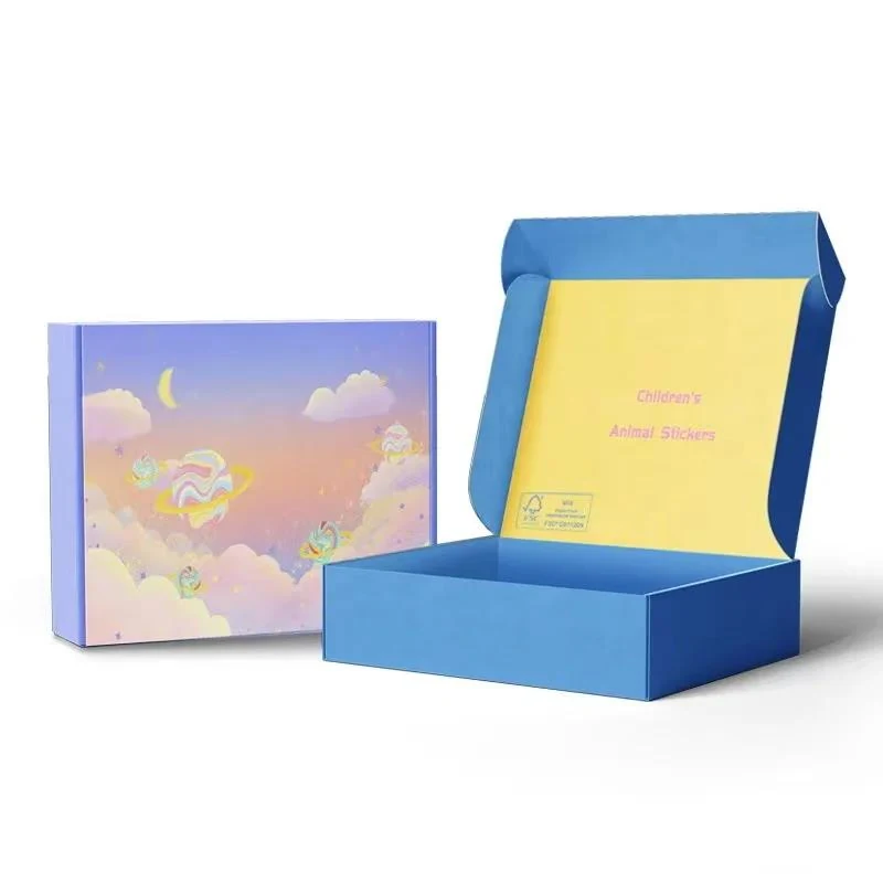 Eco-Friendly Custom Logo Boxes for Baby Clothing and Shoes 3 detail view