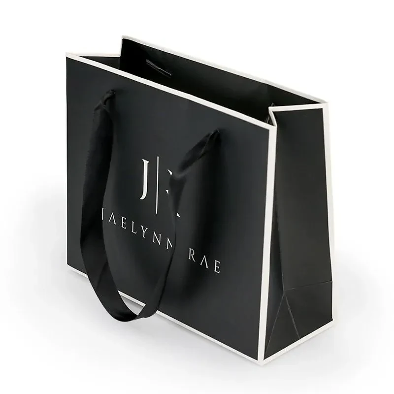 Black Card Paper Bag